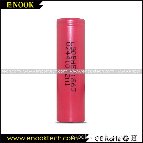 Lowest Price Red LG HE2 18650 Battery